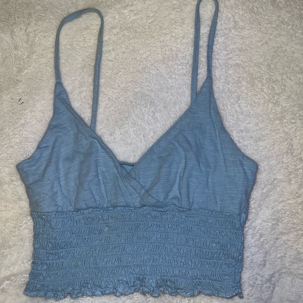Blue Pacsun Crop Top
